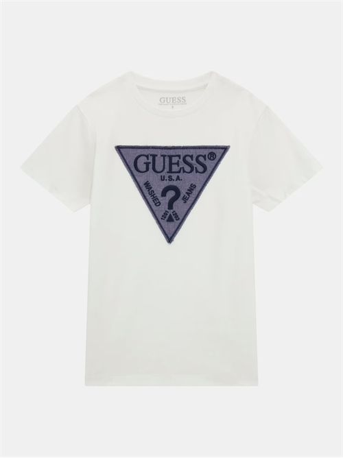 t-shirt boy white GUESS | L5RI14K8HM4/G011